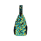 Bahamas Flag Camo Casual Chest Bag - Conscious Apparel Store