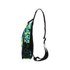 Bahamas Flag Camo Casual Chest Bag - Conscious Apparel Store