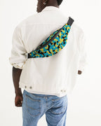 Bahamas Flag Camo Crossbody Sling Bag - Conscious Apparel Store