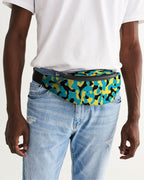 Bahamas Flag Camo Crossbody Sling Bag - Conscious Apparel Store