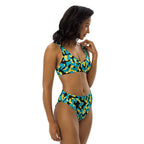 Bahamas Flag Camo high - waisted bikini - Conscious Apparel Store