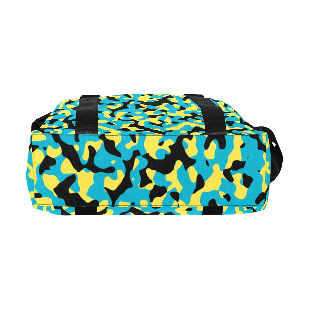 Bahamas Flag Camo Large Capacity Duffle Bag - Conscious Apparel Store