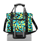 Bahamas Flag Camo Large Capacity Duffle Bag - Conscious Apparel Store