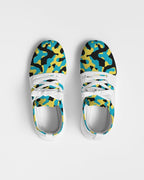Bahamas Flag Camo Men's Two - Tone Sneaker - Conscious Apparel Store