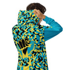 Bahamas Flag Camo Unisex zip hoodie - Conscious Apparel Store