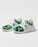 Bahamas Flag Camo Women's Two - Tone Sneaker - Conscious Apparel Store