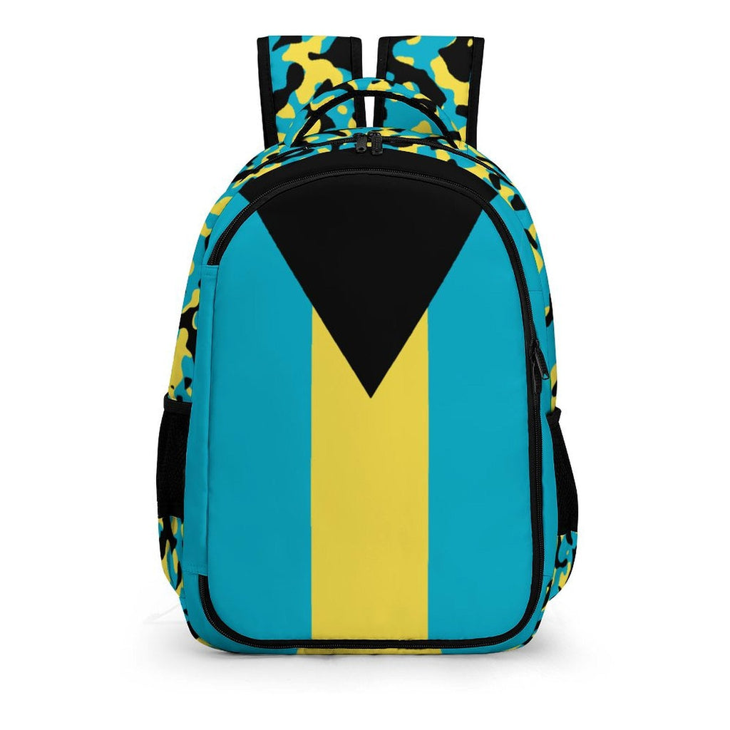 Bahamas Flag Casual Backpack - Conscious Apparel Store