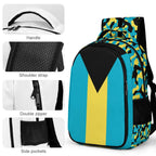 Bahamas Flag Casual Backpack - Conscious Apparel Store