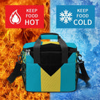 Bahamas Flag Insulated Cooler Bag - Conscious Apparel Store