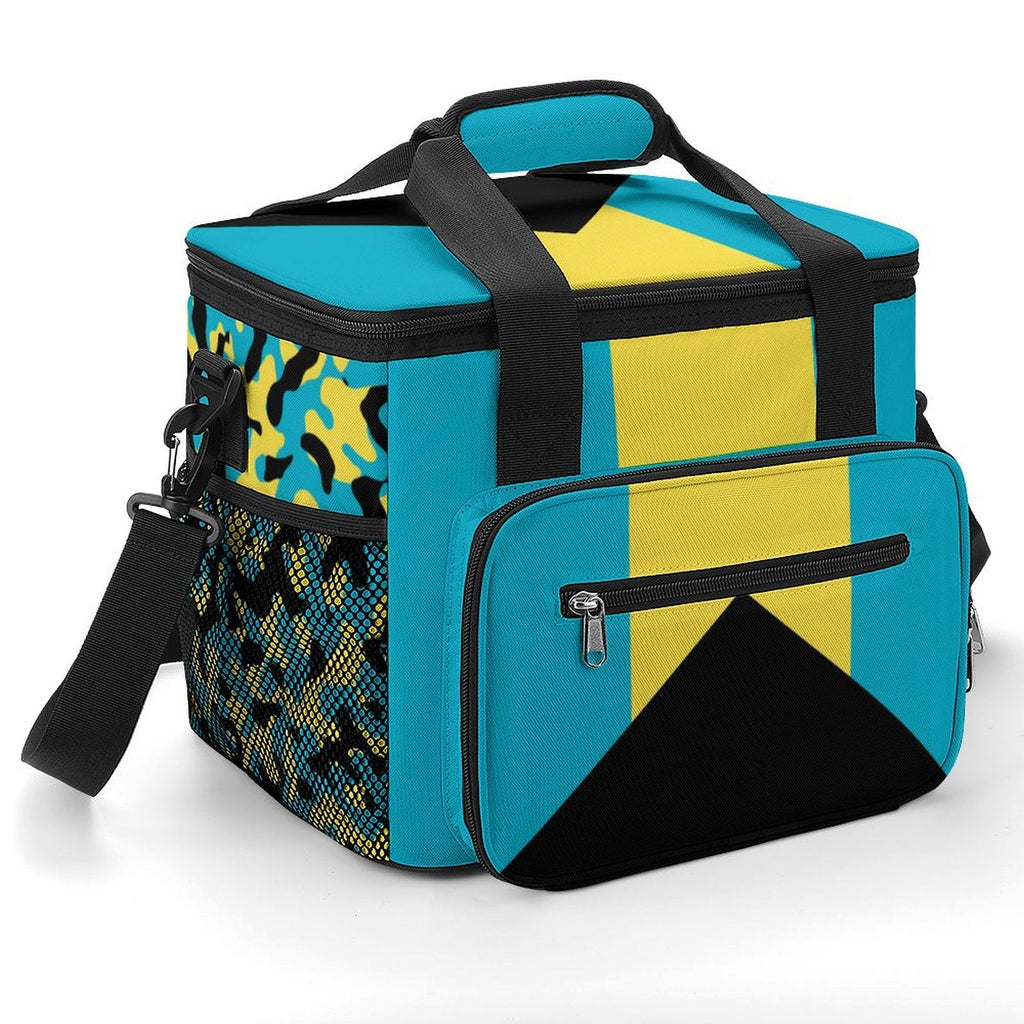 Bahamas Flag Insulated Cooler Bag - Conscious Apparel Store