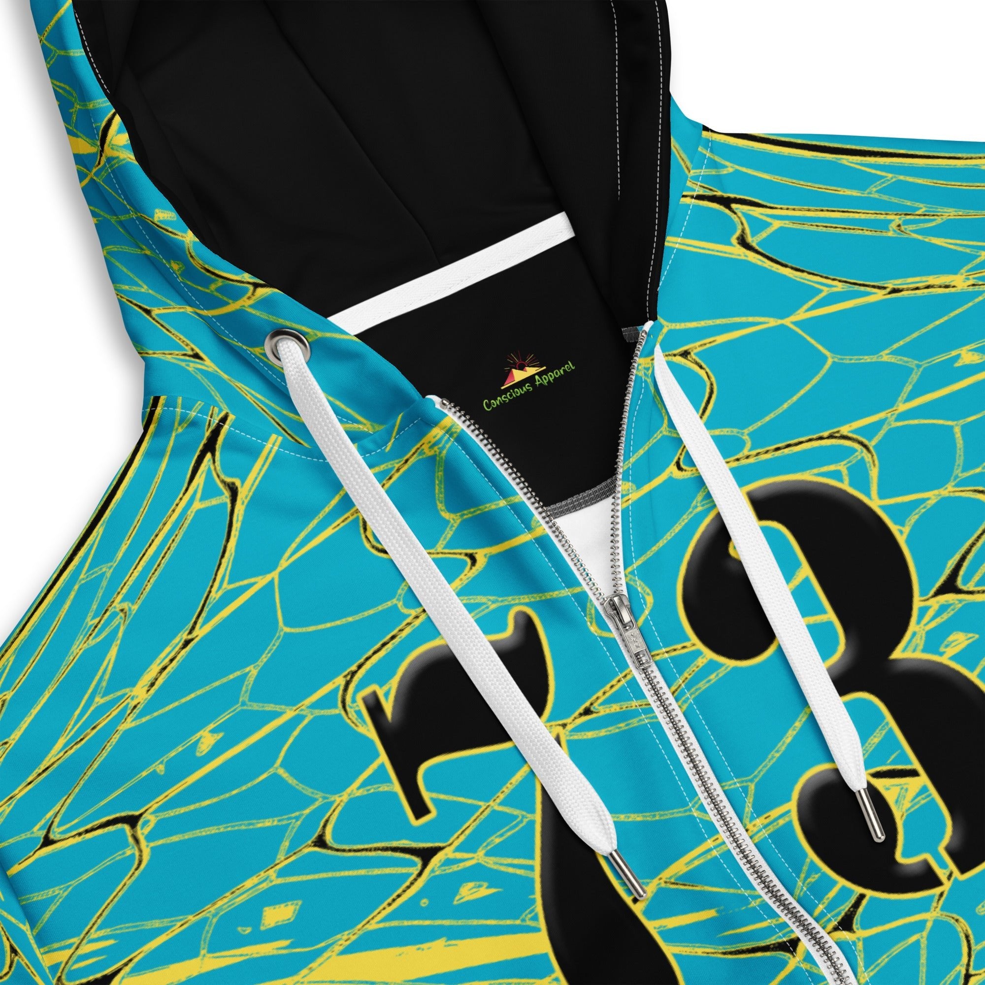 Bahamas Football Unisex zip hoodie - Conscious Apparel Store