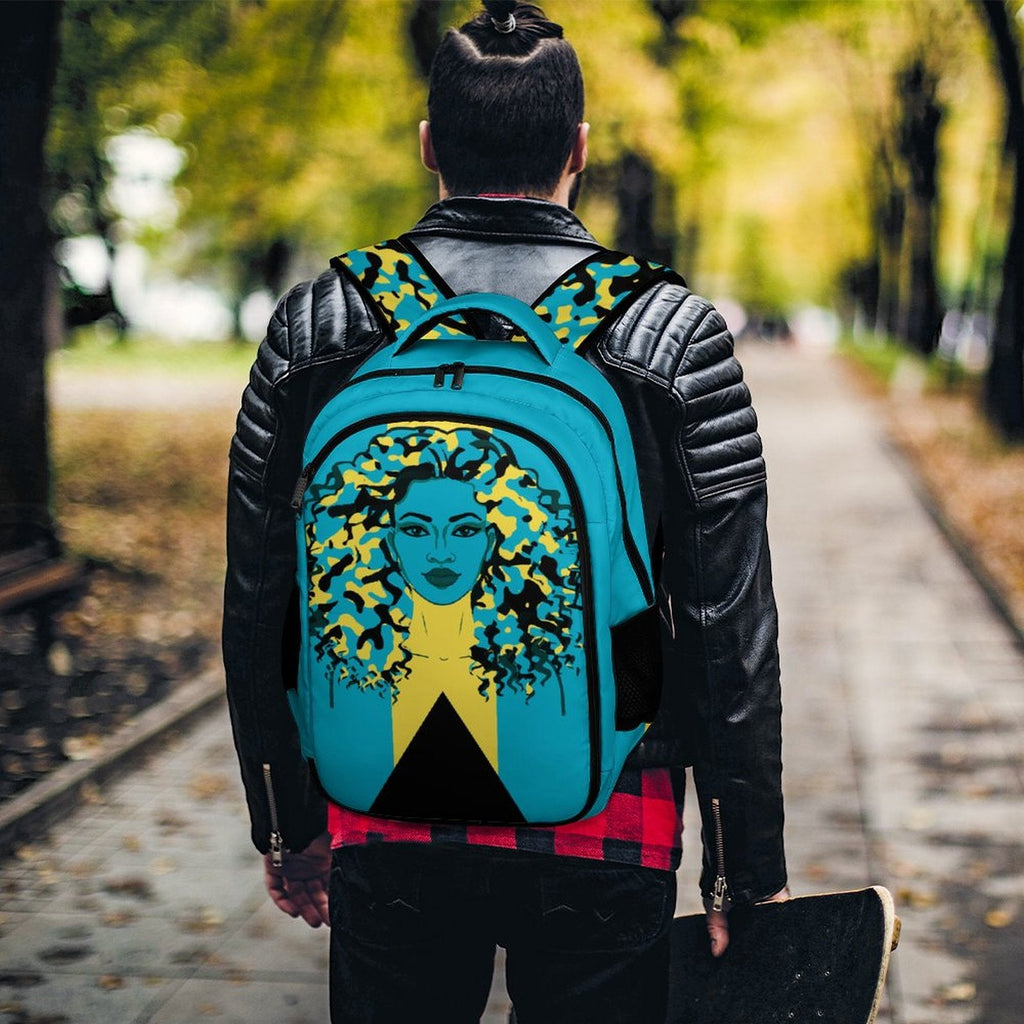 Bahamian Girl Casual Backpack - Conscious Apparel Store