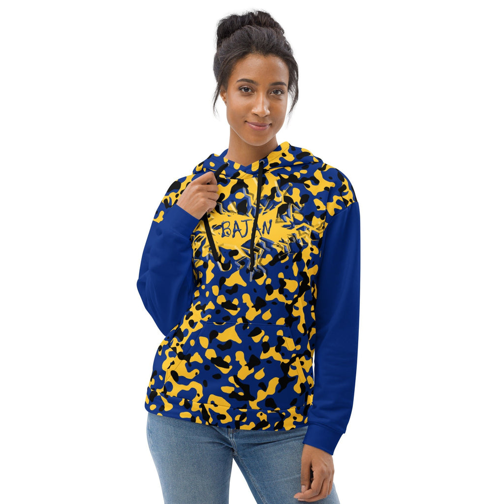 Bajan Girl Camo Unisex Pullover Hoodie - Conscious Apparel Store