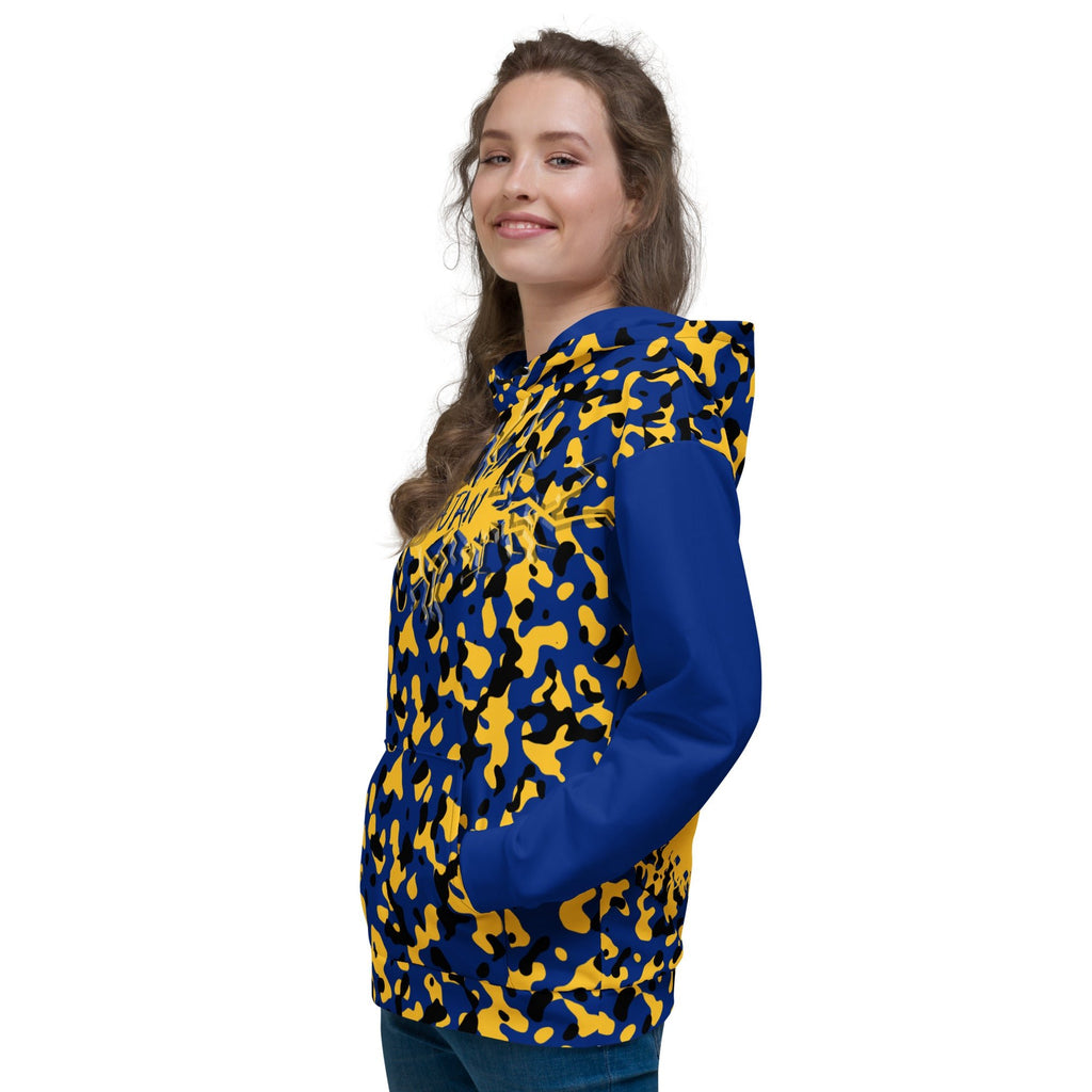 Bajan Girl Camo Unisex Pullover Hoodie - Conscious Apparel Store