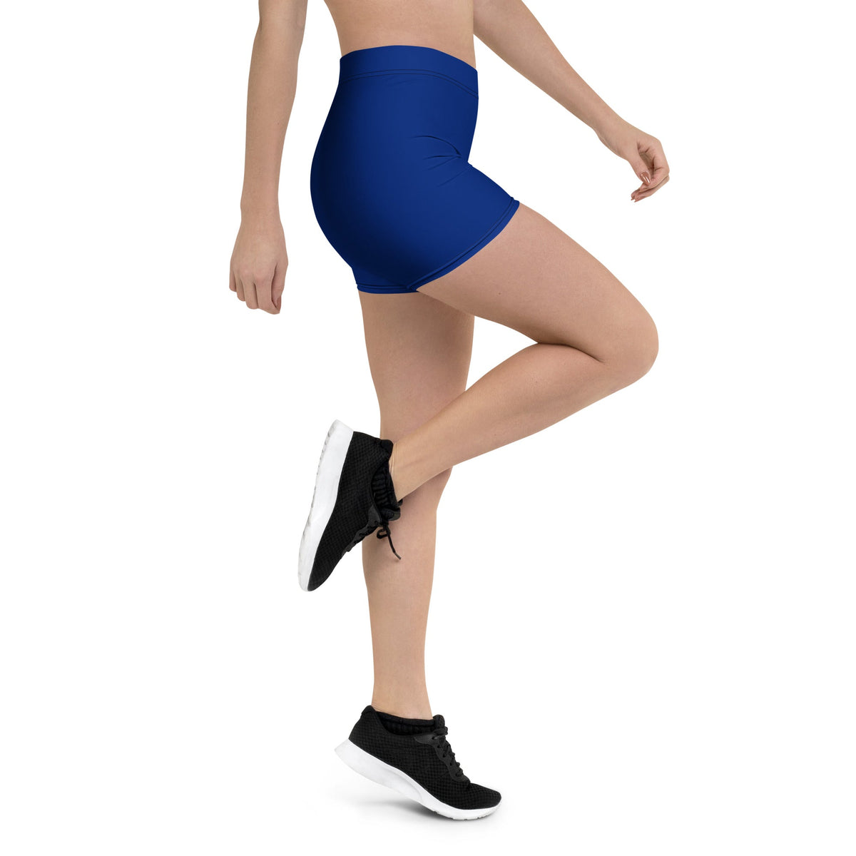 Barbados Blue Leggings Shorts - Conscious Apparel Store