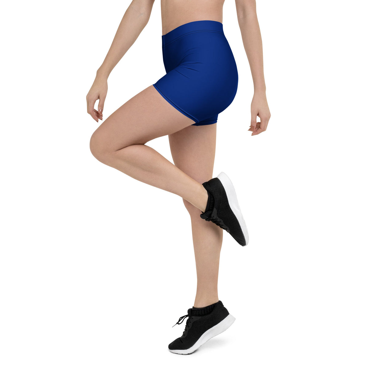 Barbados Blue Leggings Shorts - Conscious Apparel Store