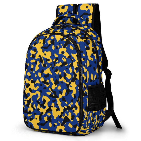 Barbados Flag Camo Casual Backpack - Conscious Apparel Store