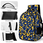 Barbados Flag Camo Casual Backpack - Conscious Apparel Store