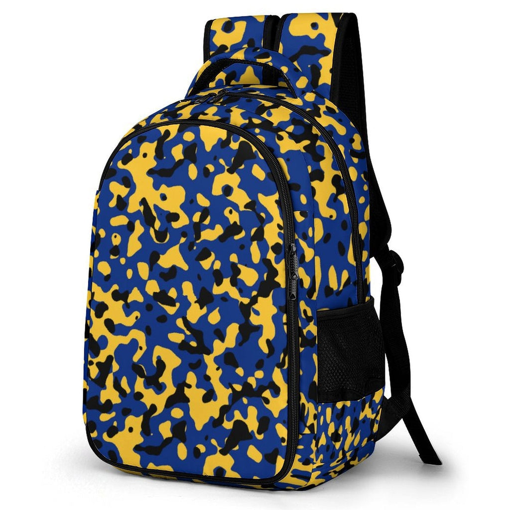 Barbados Flag Camo Casual Backpack - Conscious Apparel Store