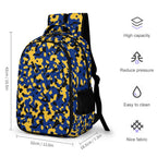 Barbados Flag Camo Casual Backpack - Conscious Apparel Store