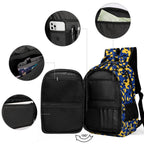 Barbados Flag Camo Casual Backpack - Conscious Apparel Store
