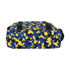 Barbados Flag Camo Large Capacity Duffle Bag - Conscious Apparel Store