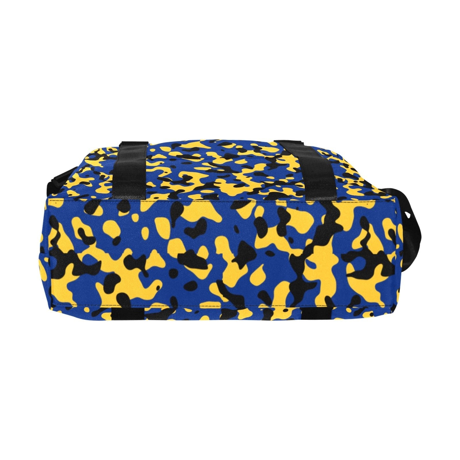 Barbados Flag Camo Large Capacity Duffle Bag - Conscious Apparel Store