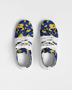 Barbados Flag Camo Men's Two - Tone Sneaker - Conscious Apparel Store
