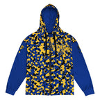 Barbados Flag Camo Unisex zip hoodie - Conscious Apparel Store