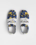 Barbados Flag Camo Women's Two-Tone Sneaker - Conscious Apparel Store