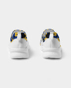 Barbados Flag Camo Women's Two - Tone Sneaker - Conscious Apparel Store