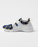 Barbados Flag Camo Women's Two - Tone Sneaker - Conscious Apparel Store