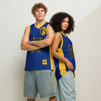 Barbados Flag Premium Sport Jersey Tank Top - Conscious Apparel Store