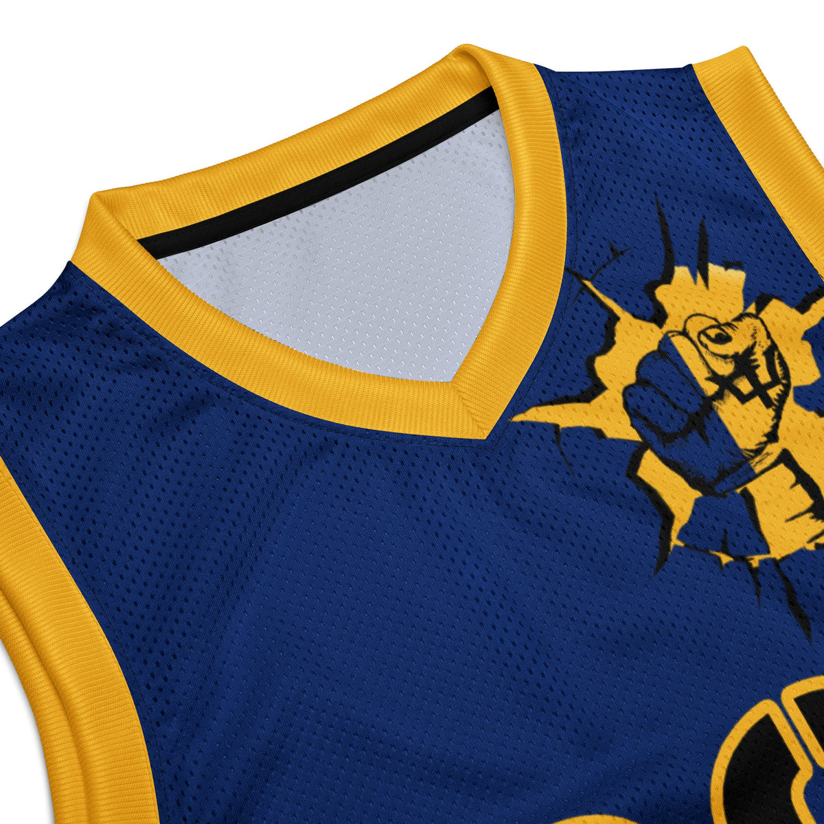 Barbados Flag Premium Sport Jersey Tank Top - Conscious Apparel Store
