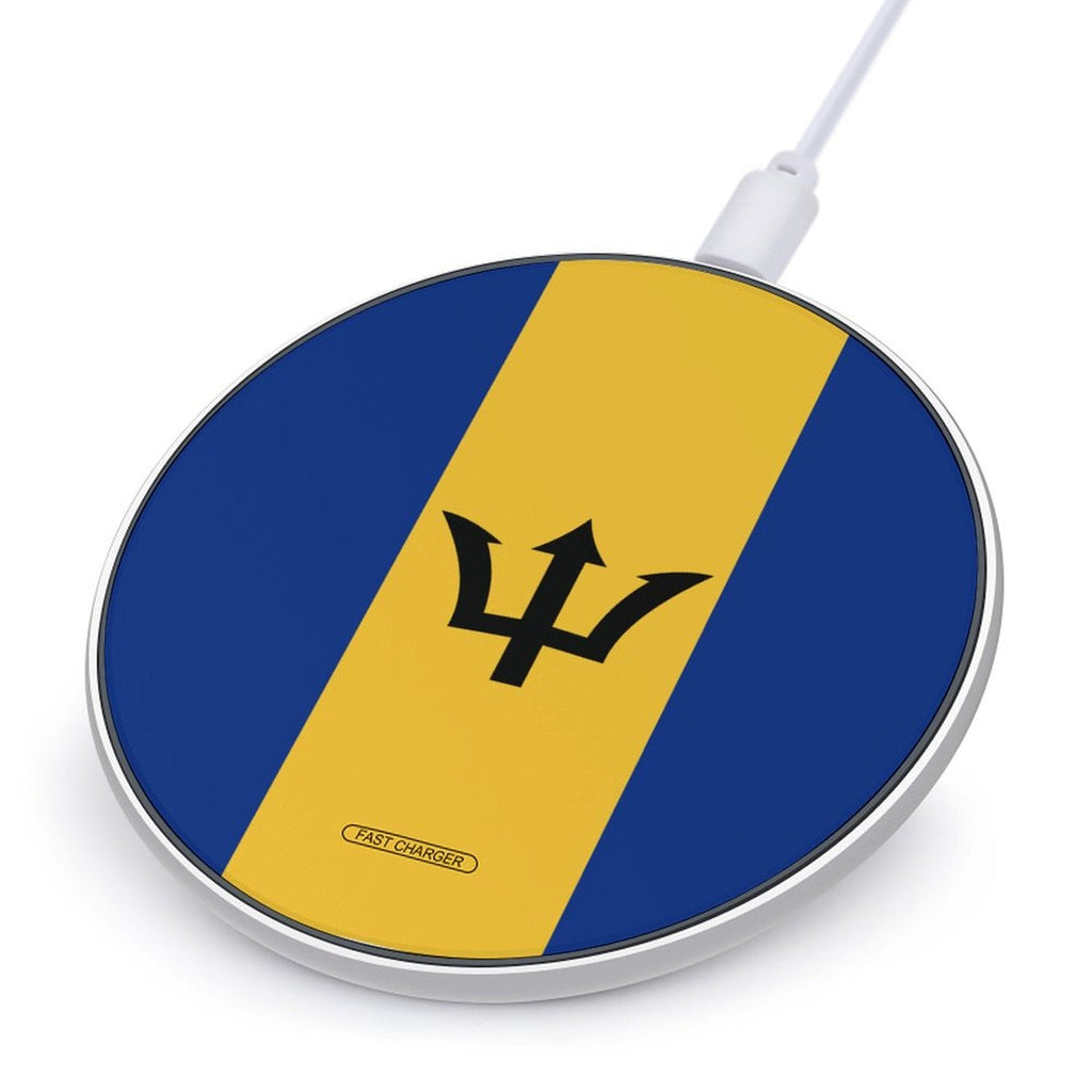Barbados Flag Wireless Charging Pad - Conscious Apparel Store