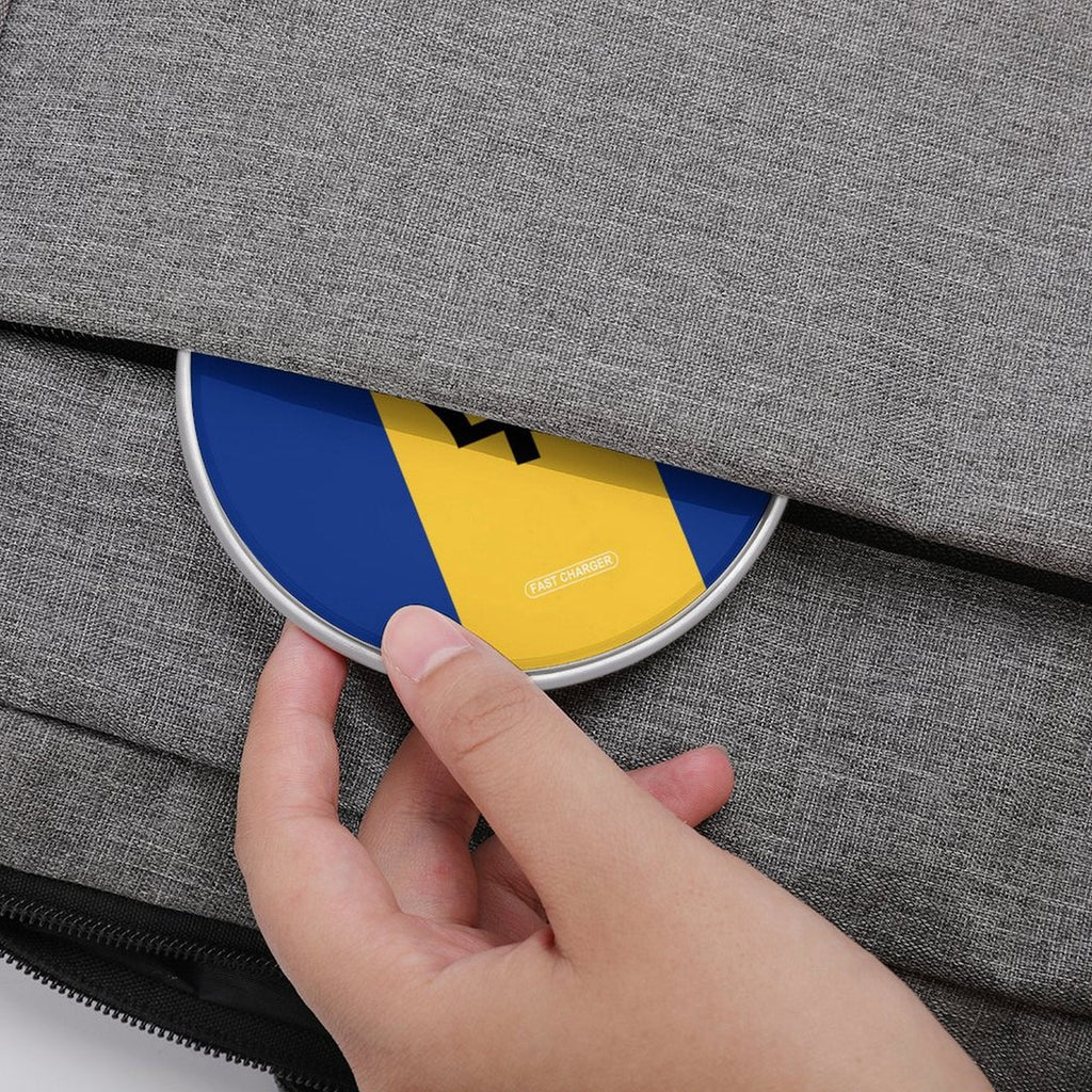 Barbados Flag Wireless Charging Pad - Conscious Apparel Store