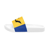 Barbados Flag Women's Slide Sandals - Conscious Apparel Store
