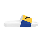 Barbados Flag Women's Slide Sandals - Conscious Apparel Store