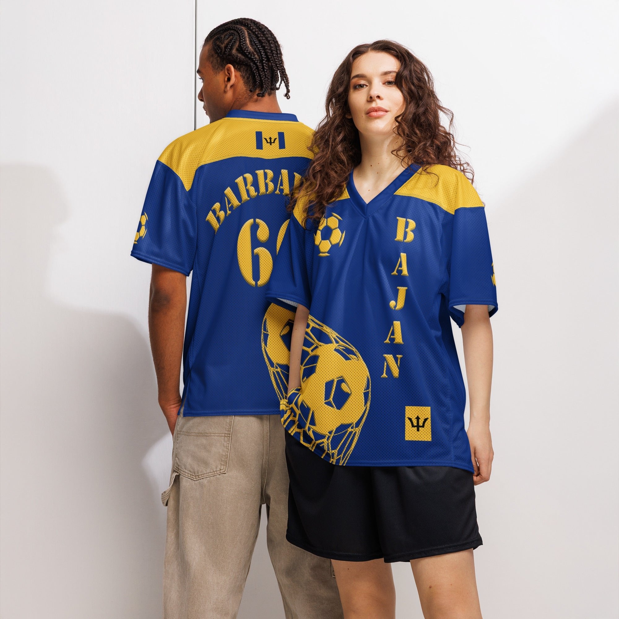 Barbados Football Sport Jersey - Conscious Apparel Store