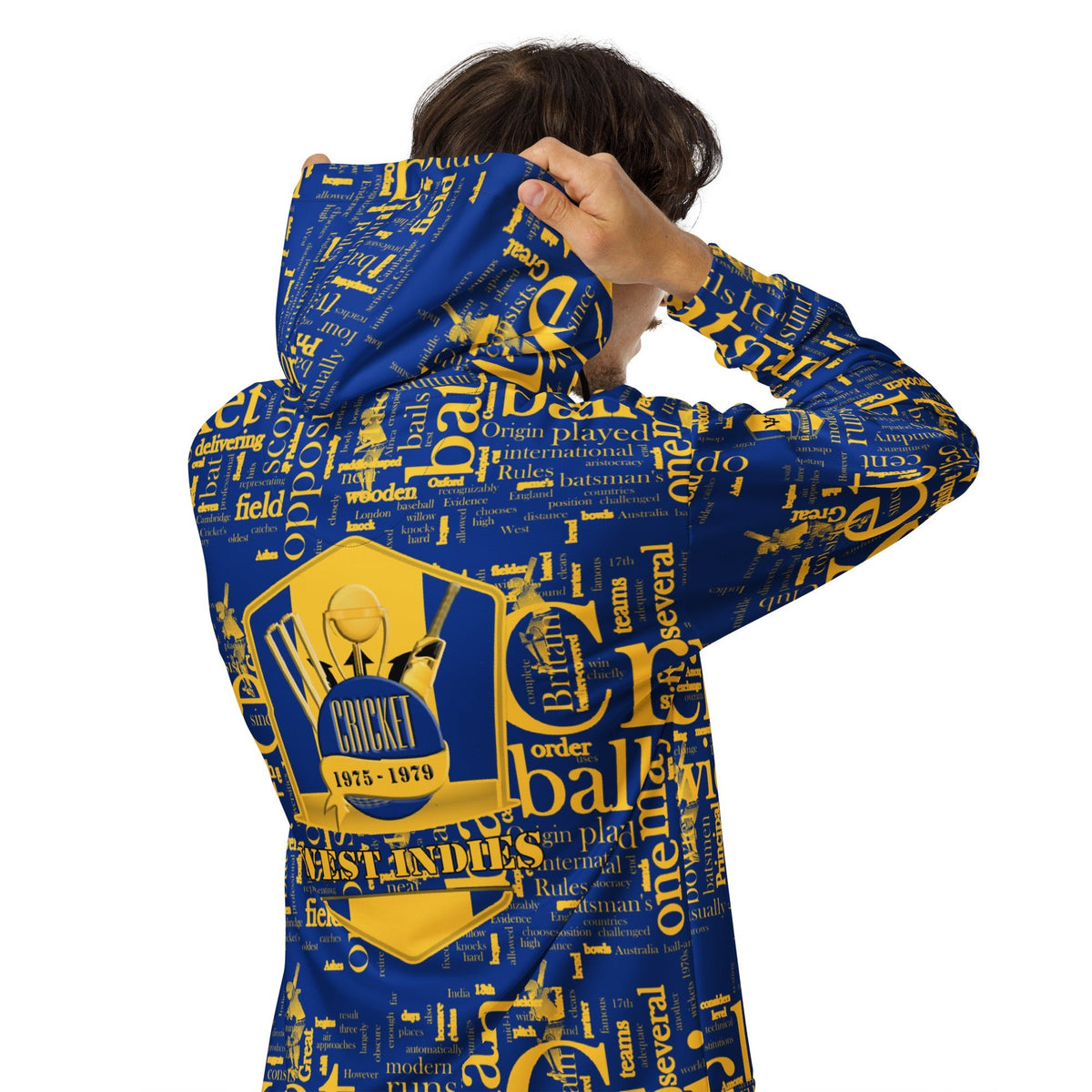 Barbados (WI) Cricket Unisex zip hoodie - Conscious Apparel Store