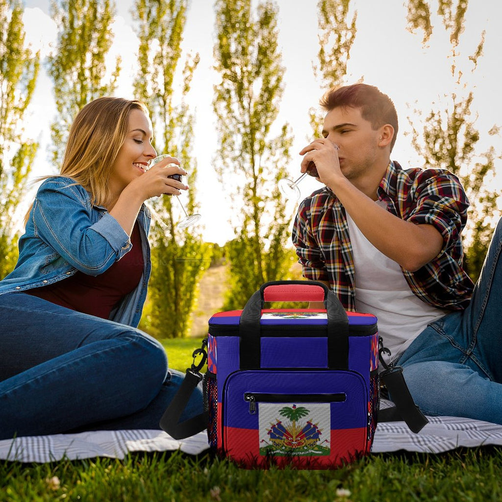 Haiti Flag Insulated Cooler Bag