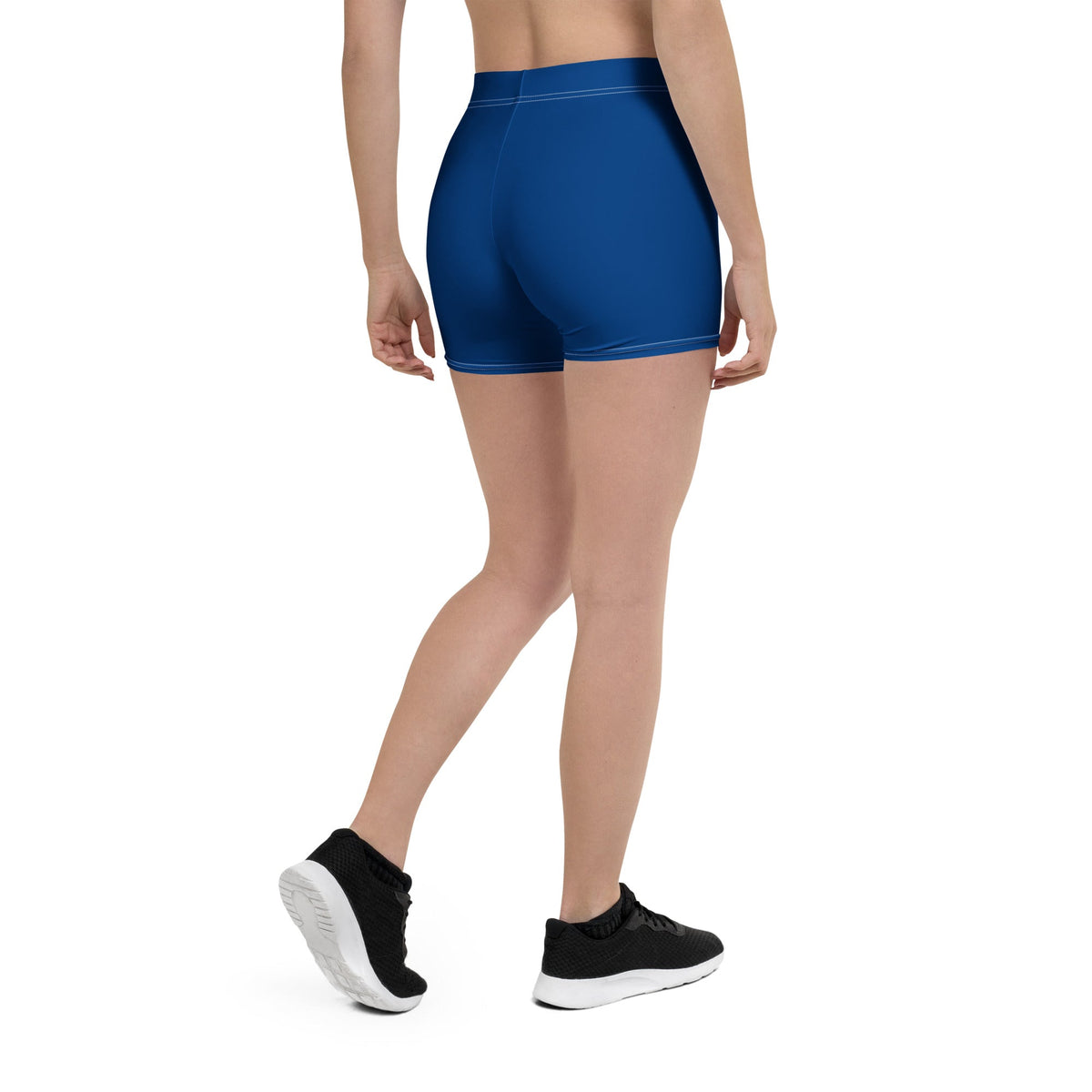 Belize Blue Leggings Shorts - Conscious Apparel Store
