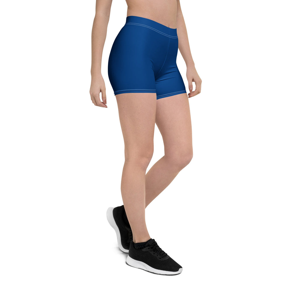 Belize Blue Leggings Shorts - Conscious Apparel Store