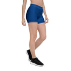 Belize Blue Leggings Shorts - Conscious Apparel Store