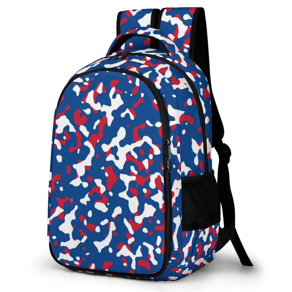 Belize Flag Camo Casual Backpack - Conscious Apparel Store
