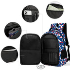 Belize Flag Camo Casual Backpack - Conscious Apparel Store
