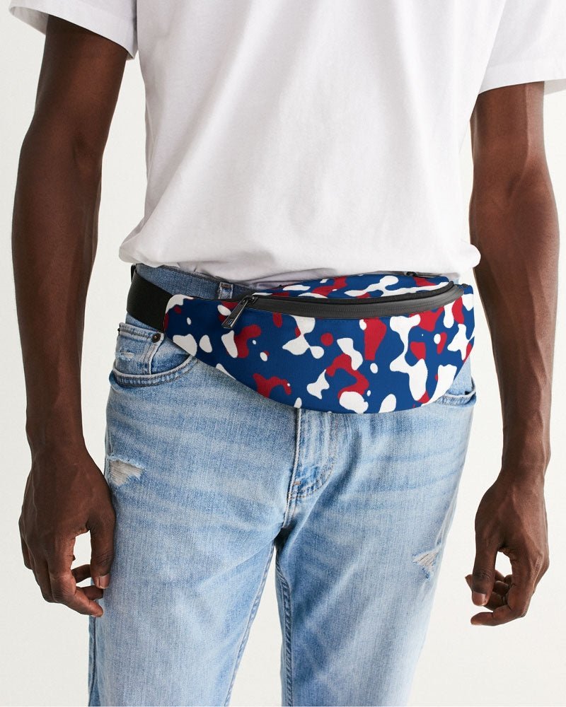 Belize Flag Camo Crossbody Sling Bag - Conscious Apparel Store