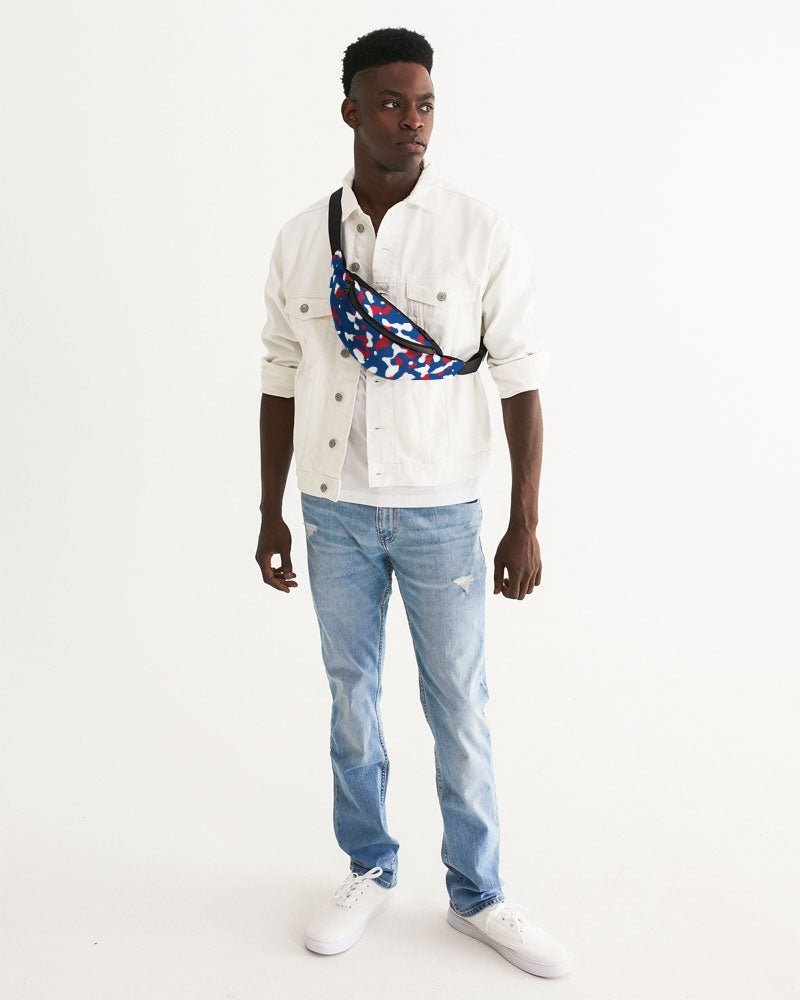 Belize Flag Camo Crossbody Sling Bag - Conscious Apparel Store
