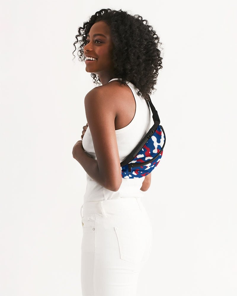 Belize Flag Camo Crossbody Sling Bag - Conscious Apparel Store