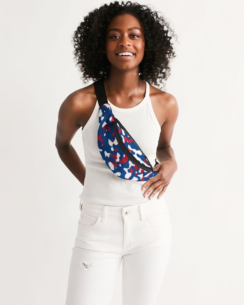 Belize Flag Camo Crossbody Sling Bag - Conscious Apparel Store